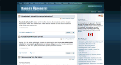 Desktop Screenshot of kanadaogrencisi.com